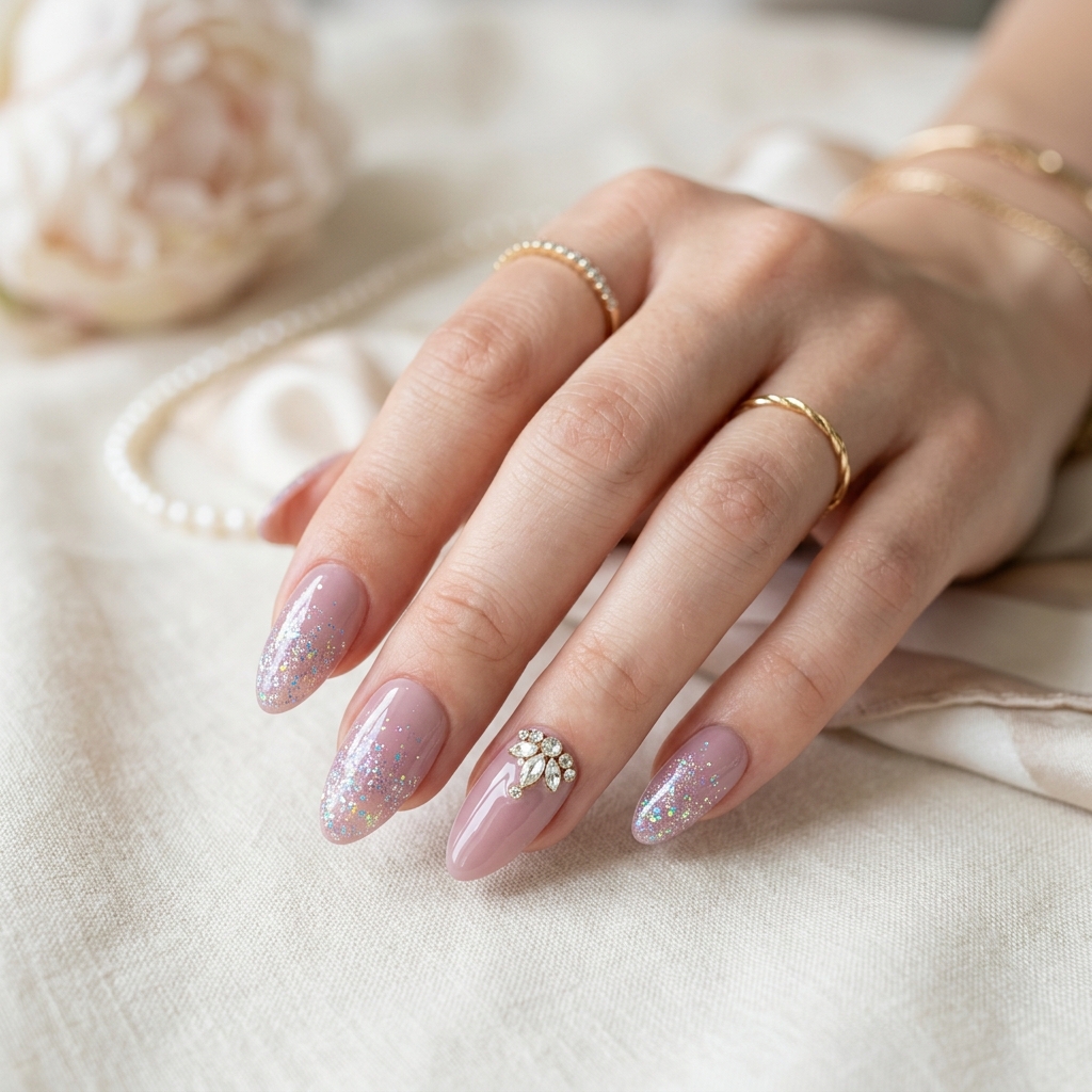 Glam Party Nails